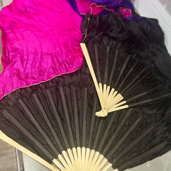 Silk fans - Picture 3 of 4